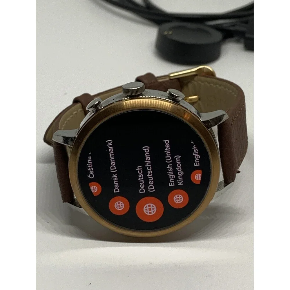 Fossil Gen 4 Authentic Digital Dial Smart Watch Custom Band FTW6016 NP23